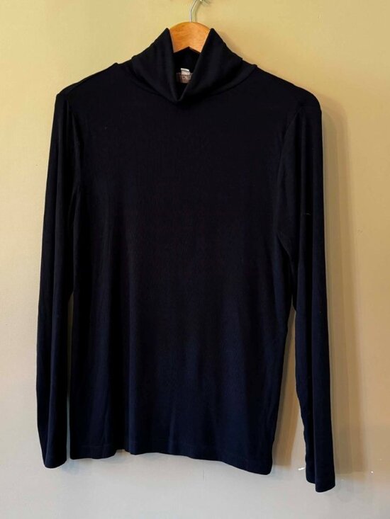 LOFT Tops - Loft Black Turtle Neck Large